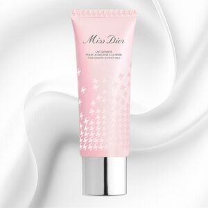 Miss Dior Rose Granita Shower Milk Exfoliating 2.5 fl oz New